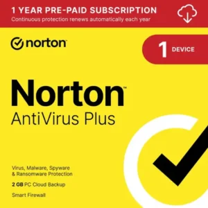Norton – AntiVirus Plus (1 Device) Antivirus Software
